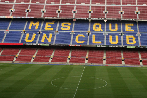 Le Camp Nou - mes que un club