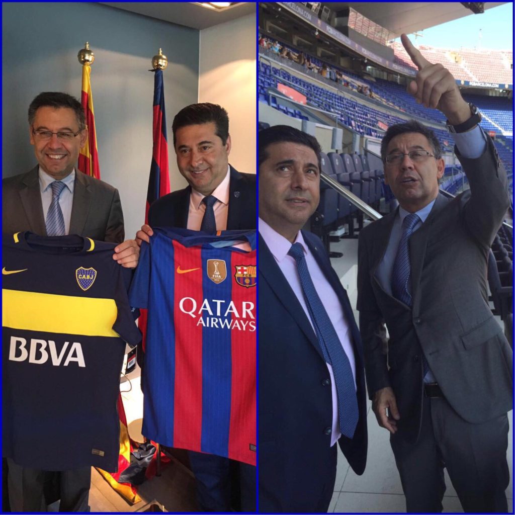 Daniel Angelici Josep Bartomeu Gamper 2018