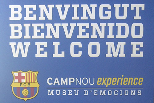 Bienvenue au Camp Nou experience